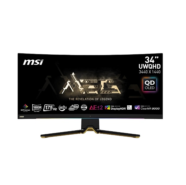 MSI MEG 342C QD OLED Curved Gaming Monitor | Technologies Dealer